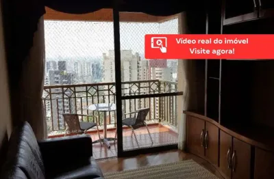 Apartamento mobiliado 3 dormitórios, 1 suíte e 2 vagas na vila bastos, santo andré.