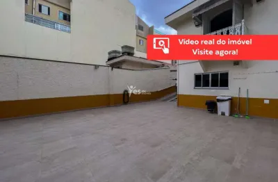 Casa mobiliada para aluguel em santo andré, bairro campestre - porcelanato e elevador