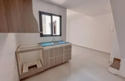 Cobertura nova e pronta para morar em santo andré - aluguel - vila príncipe de gales