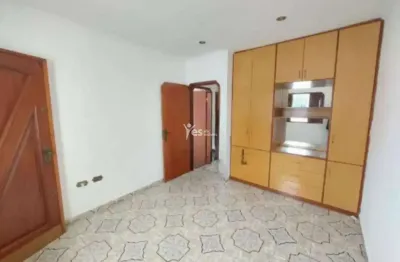 Casa à locação com 90m², 2 dorms, sendo 1 suíte, 1 vaga e área de serviço - jardim bela vista em santo andré