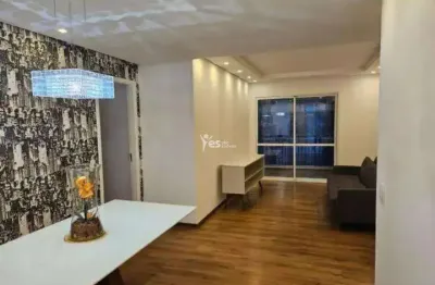 Apartamento mobiliado com varanda gourmet - centro - santo andré - aluguel
