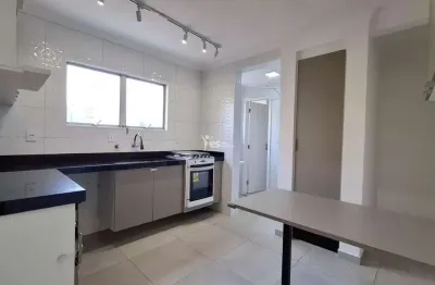 Apartamento semi mobiliado para locação com 64m² - bairro jardim - santo andré - sp