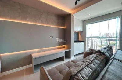 Apartamento mobiliado para locação com 56m² - bairro casa branca - santo andré - sp