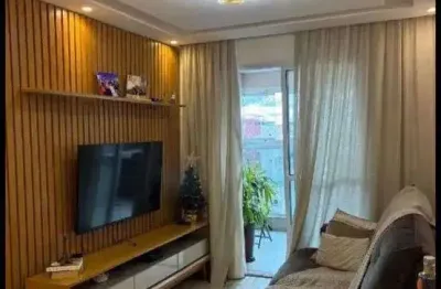 Aluguel de apartamento semimobiliado em santo andré, campestre - 74m²