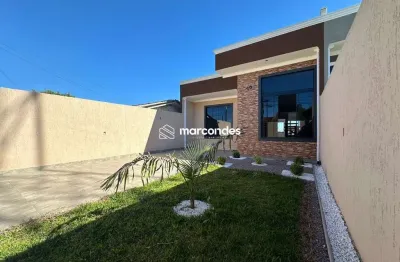 Casa com 3 quartos à venda na rua joão-de-barro, 70, gralha azul, fazenda rio grande por r$ 520.000