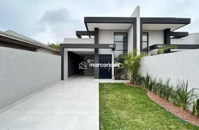 Casa com 3 quartos à venda na rua rio da várzea, 787, iguaçu, fazenda rio grande por r$ 780.000