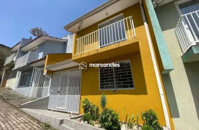 Casa em condomínio fechado com 2 quartos para alugar na rua quero quero, 236, gralha azul, fazenda rio grande por r$ 1.670