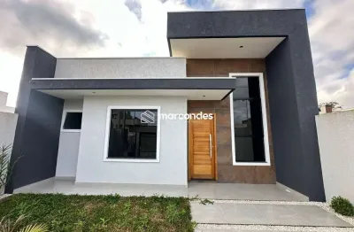 Casa com 3 quartos à venda na rua pau-brasil, 113, eucaliptos, fazenda rio grande por r$ 560.000