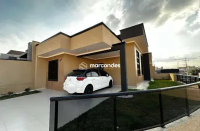 Casa em condomínio fechado com 3 quartos à venda na rua biguá, 1337, gralha azul, fazenda rio grande por r$ 580.000