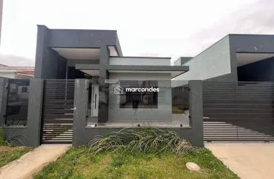 Casa com 3 quartos à venda na rua mário quintana, 24, jardim veneza, fazenda rio grande por r$ 410.000