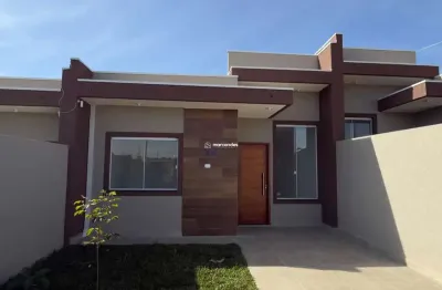 Casa com 2 quartos à venda na celta, 39, gralha azul, fazenda rio grande por r$ 490.000