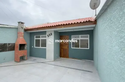 Casa em condomínio fechado com 2 quartos à venda na rua jaguariaíva, 1481, santa terezinha, fazenda rio grande por r$ 285.000