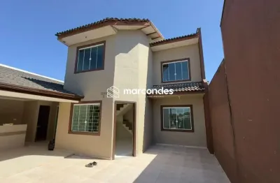 Casa em condomínio fechado com 3 quartos à venda na Rua Biguá, 1963, Gralha Azul, Fazenda Rio Grande por R$ 420.000