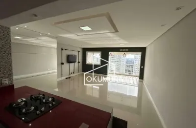 Apartamento com 2 dormitórios à venda, 91 m² - centro - são bernardo do campo/sp