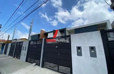 Sobrados novos para venda no bairro vila jacuí, 3 dorm, 1 suíte, 2 vagas, 122 m