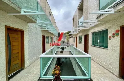 Sobrado 74 m² em condomínio fechado – 2 vagas livres | rua ernesto bainha lope