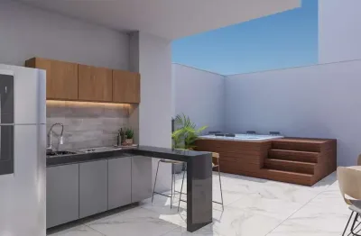Cobertura alto padrão à venda, 3 quartos (1 suíte) e 2 vagas - bairro aeroporto, juiz de fora - mg