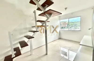 Cobertura com móveis planejados à venda - 2 quartos - 1 vaga - santa terezinha - juiz de fora - mg