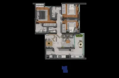 Lançamento - joá - apartamento à venda, 3 quartos (1 suíte), 1 ou 2 vagas - bairro jardim laranjeiras - juiz de fora - mg