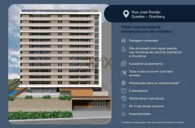 Lançamento amalfi residence - apartamento à venda, 2 quartos (1 suíte), 1 vaga, lazer - bairro granbery - juiz de fora - mg