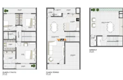 Casa com 3 quartos à venda no Iguaçu, Araucária 