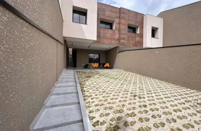 Casa sobrado à venda em araucária - novo e pronto para morar no bairro iguaçu