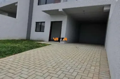 Sobrado de esquina à venda em araucária - lançamento no bairro costeira