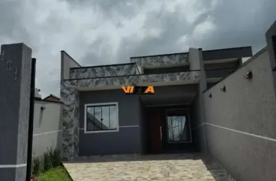 Casa à venda em araucária - novo e pronto para morar, com 3 dormitórios.