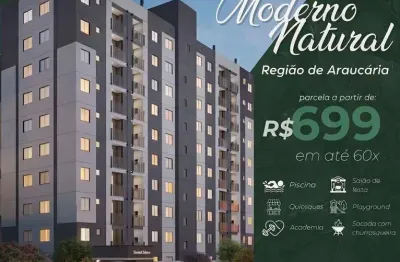 Oportunidade! Lançamento com entrada parcelada em Araucária