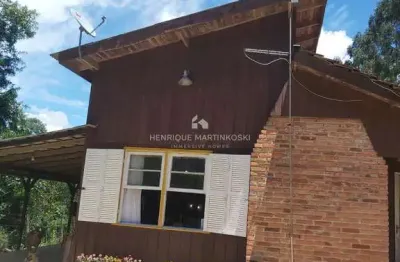 Chácara de 50.000m2 com casa de 156m2 com 2 quartos, 2 wc´s, lareira, próximo de curitiba e almirante tamandaré-pr