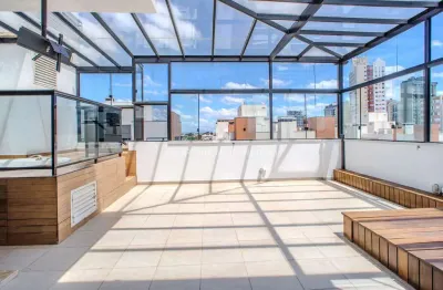 Cobertura com 129,71 m², 2 quartos, 2 vagas à venda na região do Jardim Botânico de Curitiba