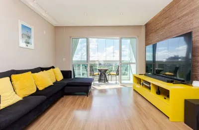 Apartamento  a venda no Ecoville-Curitiba-PR, PORTEIRA FECHADA 123m2, 3 quartos, 2 vagas, face norte, andar alto e lazer completo