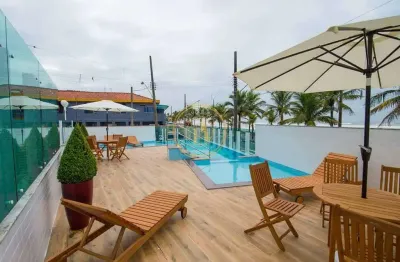 Apartamento com 2 dorms, vila atlântica, mongaguá - r$ 380 mil, cod: 2363