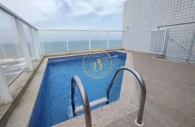 Cobertura com 3 dorms, centro, mongaguá - r$ 1.2 mi, cod: 2415