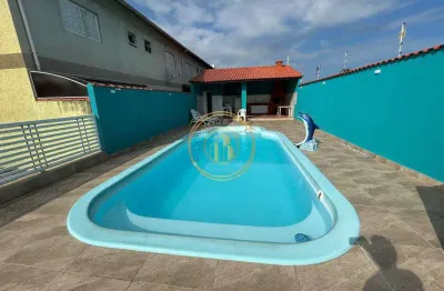 Sobrado de condomínio com 2 quartos, vila atlântica, mongaguá - r$ 280 mil, cod: 2812