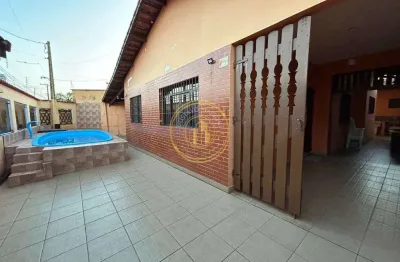 Casa com 2 quartos, vila anhanguera, mongaguá, cod: l52