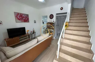 Sobrado de condomínio com 1 quarto, vila são paulo, mongaguá - r$ 340 mil, cod: 3129