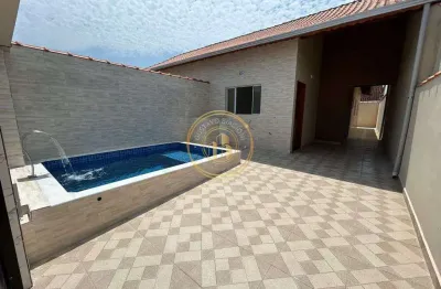 Casa com 2 quartos, flórida mirim, mongaguá - r$ 375 mil, cod: 3134