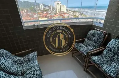 Cobertura com 3 quartos, vila atlântica, mongaguá - r$ 530 mil, cod: 3196