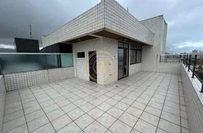 Cobertura com 2 quartos, Vila Atlântica, Mongaguá - R$ 370 mil, Cod: 3252