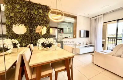 Lindíssimo apartamento mobiliado -  varanda do botânico | ribeirão preto