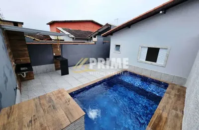 Linda casa com fino acabamento, no flórida mirim - mongaguá/sp