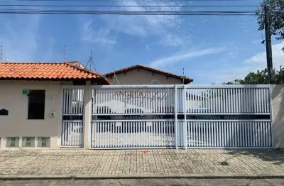 Casa térrea em condomínio fechado, no cibratel i, itanhaém/ sp