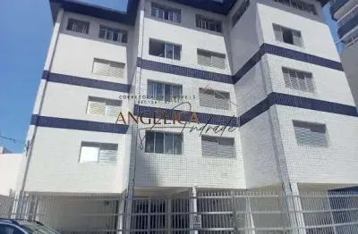 Apartamento com 2 dormitórios  a 1 quadra do mar, tupi - praia grande/sp