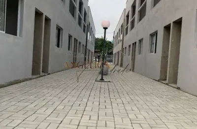 Sobrado em condominio fechado no agenor de campos, mongaguá/sp