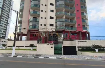 Lindo apartamento super espaçoso, frente mar no Jardim Praia Grande - Mongaguá/SP