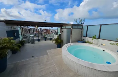 Cobertura duplex à venda no cabo branco – 122m² com vista mar