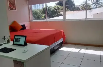 Flat com 1 quarto à venda no Cabo Branco, João Pessoa 