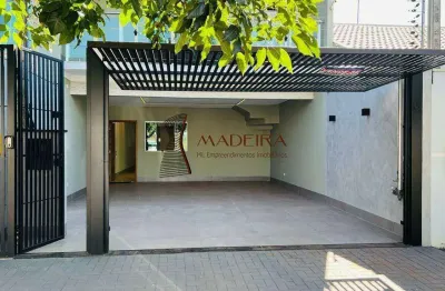 Sobrado à venda, 3 quartos, 1 suíte, 4 vagas, jardim paris vi - maringá/pr
