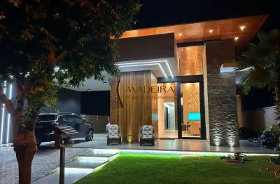 Linda casa alto padrão em condomínio mirante do rio paraná  em porto rico